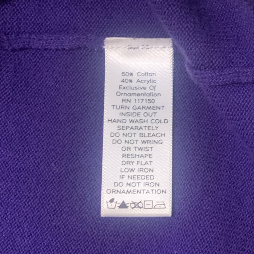 Quacker Factory Sparkle Button Front Cardigan - Picture 6 of 9